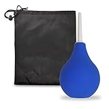 TSHAOUN Silikon Andusche abnehmbare 160 ml, Irrigator zur hygienischen Darmreinigung komfortable schlanke, wiederverwendbarer Duschkopf-Düsen , Einlaufbirne für Männer Und Frauen