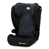 Kinderkraft I-SPARK I-Size Babyautositz, Gruppe 2/3, 100-150 cm, von 3,5 bis 12 Jahre, 15 bis 36 kg, leicht (4,5 kg), 3-Punkt-Sicherheitsgurt, Seitenschutz, Schwarz