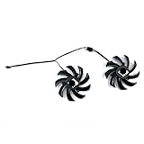 BDAKQJV Grafikkarte for RX 5700 XT 6500XT 6600 6600XT 5700XT 6700 6700XT Fighter Competitive versiGraphics Karte Ersatz Fan