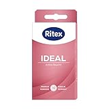 Ritex IDEAL Kondome, Extra feucht, extra Gleitmittel, 10 Stück, Made in Germany