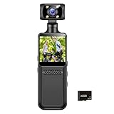 Guaber 4K Sports Wearable Camera 180 Grad Reisefahrradfahrer Rekordertasche Für Motorradsport Radfahren Laufwerk Aktion