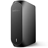 UnionSine 10TB Externe Festplatte, 3,5 Zoll USB 3.0 Backups HDD Tragbarefür für PC, Mac, TV, PS4, Schwarz HD3510