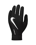 Nike Enfant Gants Academy Therma-Fit, Schwarz/Schwarz/Weiß, DQ6066-010, S