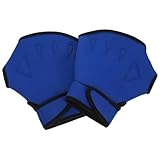 Gatuida Verstellbare Schwimmhandschuhe mit Paddelfunktion Elastisch für Damen und Herren Schwimmtraining Wassersport Badeaktivitäten Vielseitig Einsetzbar Individuell Zufällige Farbe