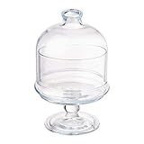 Pasabahce 96386 Mini Patisserie mit Haube, Höhe ca. 19 cm, aus Glas