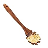 Spaghetti-Löffel aus , Spaghettilöffel aus , Schlitzlöffel 12,6 Zoll zum Servieren von Nudeln, Spaghetti-Löffel, Nudelkelle aus mit Zähnen für Nudeln, Spaghett
