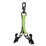 XAGMODSHN Heavy Duty Feuerwehrmann-Handschuh, mit Doppelclip-Schnalle, Feuerwehr-Handschuhschnalle, Werkzeug