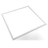 LUXULA LED Panel 62x62 cm - Backlit, 36W, 3600lm, 4000K Neutralweiß - inkl. 230V Netzteil, LED Bürolampen für Odenwald Rasterdecke, Büroleuchten, Deckenleuchte