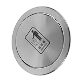 SOLUSTRE Einbauschwenkdeckel Recessed Trash Bin Lid für Küchentheke Platzsparend Robust Einfache Montage Geeignet für Gastronomie Bad Haushalt Vielseitiger Abfalleimer Deckel