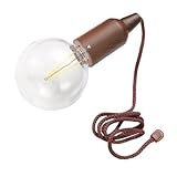 Alipis Tragbare Campinglampe LED mit Zugseil Retro Zeltlampe für Outdoor Vielseitige Atmosphärische Laterne Hängelampe für Wandern Angeln Wand Baum ohne Batterie