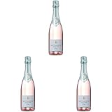 Brut Dargent Free Pinot Noir - Qualitativ hochwertiger Alkoholfreier Pinot Noir Rosé Sekt aus Frankreich - Ohne Alkohol (1 x 0.75 L) (Packung mit 3)