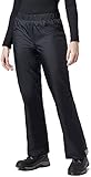 BenBoy Damen Regenhose wasserdichte Atmungsaktive Leichte Fahrrad Überziehhose Winddicht Wanderhose Trekkinghose YK5511W-Black-L