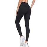 Gtievruo Sports Leggings Damen High Waist Yoga Leggins Blickdicht Yoga Hose Sporthose Sportleggins Frauen für Gym Fitness