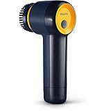 Philips Sneaker Cleaner – Elektrisches Sneaker-Reinigungsset mit 3 Bürstenköpfen für eine komfortable Reinigung und gründliche Ergebnisse, inkl. 4x AA Batterien, blau (GCA1000/60)