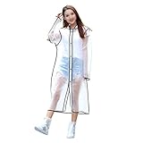 DEARMAMY Erwachsene Regenmantel Mit Kapuze Regenjacken Für Frauen wasserdichte Regenmantel Regenmantel Poncho Reise Regen Poncho Falten Regenjacke Regenmäntel Regenmantel Frauen Regenjacke