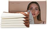 waschies Feine Gesichtstücher 5er Set - sanfte Haptik und hygienische Art für schonendes Abtrocknen des Gesichts, saugstark, perfekt für die tägliche Pflegeroutine, minimiert Bakterienübertragung