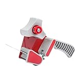 Handabroller für Klebeband 50 mm Breite – Packbandabroller mit Bremse – ideal für Kartons, Umzugskisten, Büro & Lager, 5 Stück