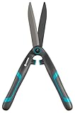Gardena Heckenschere PrecisionCut: Ergonomische Gartenschere für den exakten Formschnitt, 18 cm, spezielle Z-Form, Stoßdämpfung (12302-20)