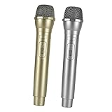 JOINPAYA 2St simuliertes Mikrofon Karaoke Party Zubehör Simulation Mikrofon für Rollenspiele für Mikrofone für Kleinkinder lebendige Mikrofonmodelle Plastik