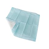 Medi-Inn Krankenunterlagen 10 x 10 = 100 Stück, 60 x 60 cm, 12-lagig, Inkontinenz Bett Unterlage Einweg, für Erwachsene Kinder Baby