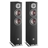 Dali Oberon 5 Standlautsprecher Paar - Passive Lautsprecher mit schlankem und elegantem Design, kombiniert mit herausragender High-End-Klangqualität für ein unübertroffenes Musik- und Heimkinoerlebnis