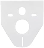 Otto Haas 7440 Schallschutz Schallschutzset für Wand-WC, Bidet Standard, 4mm, weiß, 422 x 372 mm