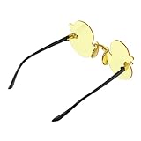 CLISPEED Sonnenbrille Für Kleinkinder Mit Cartoon-motiven Partybrillen Für Junge Mädchen Und Junge Mädchen Robuste Kinderbrillen Als Accessoires Für Geburtstagsfeiern Und Urlaub