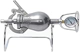 Heißluft-Hochdruck-Popcornmaschine, Traditionelle Chinesische Altmodische Popcornmaschine, Mini-Handkanonen-Kornverstärker aus Edelstahl(520ml)