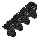 Sosoport 4 Stück Kassetten Recorder Pinch Roller Ersatzteile Kompatibel mit Tn Durchmesser für Aufnahmequalität und Einfache Anwendung Audiogeräten