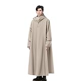 Ponchos Für Erwachsene,Fahrradregenmantel Mit Kapuze - Langer Wiederverwendbarer Fahrrad Regenmantel für Motorrad Roller Jagen Reisen Camping Berg Angeln Wandern und Outdoor Aktivitäten