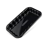 FMprofessional Grillschale aus emailliertem Edelstahl by Fackelmann – Wiederverwendbare Schale für den Grill oder Backofen – Pfännchen für Gemüse und Grillkäse…