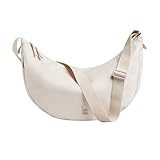 GOT BAG Crossbody Moon Bag | Halbmond Handtasche Wasserabweisend | Stylische Umhängetasche mit verstellbarem Gurt