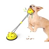 Vakuum Saugnapf Tug of War Hundeseil Kauspielzeug Große Rassen Futterspender Quietschspielzeug Bälle für aggressive Kauer (Ball-A)