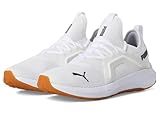 PUMA Herren Softride Enzo Cross Trainingsschuhe Sneaker, Weiß/Schwarz, 40.5 EU