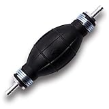 Ölhandpumpe, Kraftstoffübertragung Pumpe 6 mm Gummi-Vakuumöl-Handpumpe Aluminiumlegierung Unidirektional Handpumpe Mehrzweckhand-Primerpumpe für Meeresboot-Benzin, Handpumpe, Handpumpe