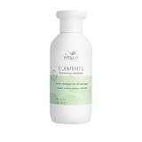 Wella Professionals Elements Renewing Shampoo ohne Sulfate und Silikone – beruhigende Haarpflege für empfindliche Kopfhaut – mit Aloe Vera und Vitmain E – 250 ml