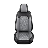 ZHANGWENLING Autschonbezüge Für Chevrolet Für Cruze Für Blazer Captiva Für Camaro Aveo Für Malibu Für Equinox Vollständige Abdeckung Autositzbezug Autositzbezüge(Black Gray A 5 Seat)