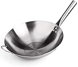 Kitchen S Wok Fry Unrated Große Oramic Professionelle Sauteuse Mit Stahlgriff, Antihaftbeschichtung
