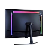 Inscrip Neon LED Strip, 5050 LED Streifen, DIY RGBIC LED Strip, Neon Lichtband, PC Hintergrundbeleuchtung Mit Bildschirmfarbe synchronisieren, USB LED Beleuchtung (Für 34' Pc-monitor)