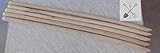 Landkaufhaus Mayer Schaufelstiele 130 cm aus ESCHE gebogen in Topqualität *Made in Germany* (5 Stück)