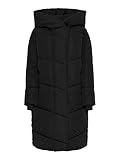 Noisy may NMTally Long Jacket Frauen Wintermantel schwarz L 100% Polyester Basics, Streetwear