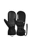 Primus R-TEX® XT Fäustlinge mit Handgelenksschlaufe und wasserdichter Membran, angenehm warme Skihandschuhe Softshellhandschuhe Schneehandschuhe, Schwarz/Weiß, 9.5