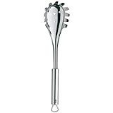 WMF Profi Plus Spaghettilöffel 32 cm, Cromargan Edelstahl teilmattiert, ideal als Nudelzange und Spaghettizange, spülmaschinengeeignet