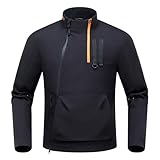 RIDEIRON Motorradjacke Herren Damen mit CE-Schulter und Ellenbogenpolstern Schutzausrüstung, Herausnehmbarem Futter zum Schutz vor Kälte und Wind für alle Jahreszeiten S