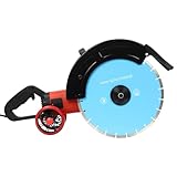 SICHENSH 4000W Betonsäge Trennschneider Pflasterschneider 14' Elektrisch Betonschneider Betonsäge Betonschneider mit 135mm Schnitttiefe, Elektrische Schlitzfräse für Schneiden von Granit, Marmor