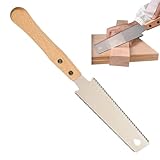 Japanische Zugsäge, Japanische Säge mit bündigem Schnitt, doppelseitige Zugsäge 5,9 Zoll, japanische Holzschneidewerkzeuge für Hartholz- und Weichholzbeschläge