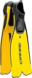 Cressi Unisex Flossen Rondinella, gelb, 43/44, CA181043