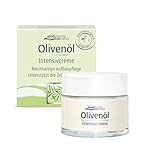 Olivenöl Intensivcreme - unterstützt die Zellerneuerung - mit Vitamin A und E - medipharma cosmetics - 50 ml