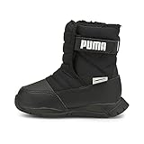 PUMA Nieve Boot WTR AC PS Sneaker, Black White, 34 EU