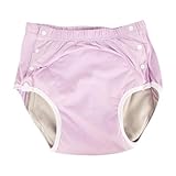 YsXoWiui Inkontinenzhose Windelhose Stoffwindelhose Überhose Verstellbar Und Auslaufsicher für Zuverlässigen Schutz Aus Geräuschlosem Stoff für Ältere Mensche, Rosa, 3xl